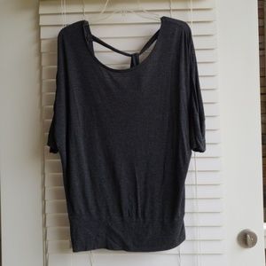 Dark grey blouse